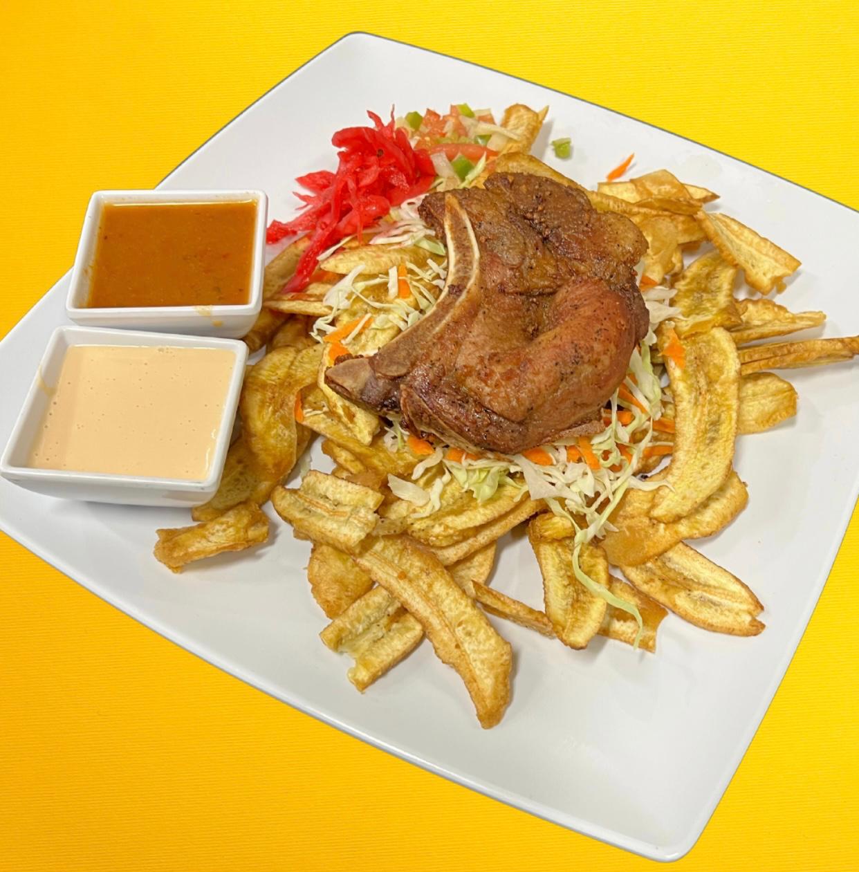 La Chuleta con Tajadas